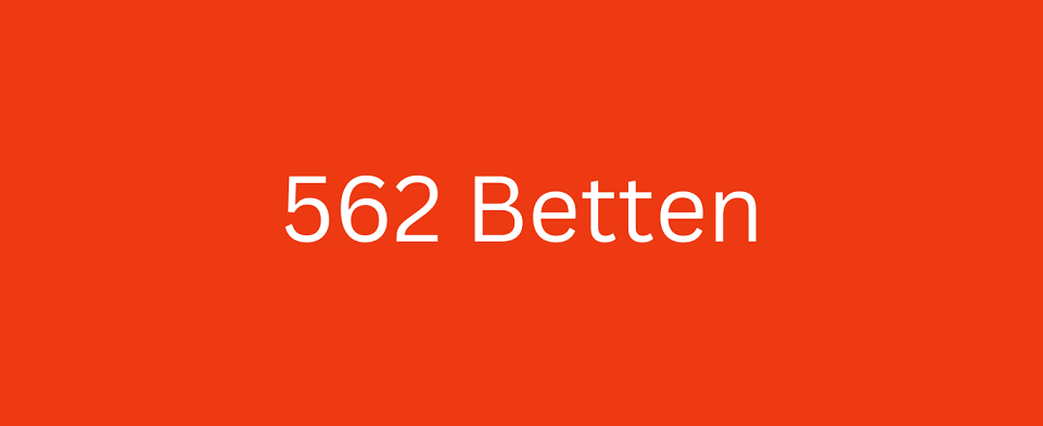 Grafik mit rotem Hintergrund, Schrift in Weiß: 562 Betten